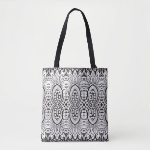 Bolsa Tote Desenho tribal inspirado 2
