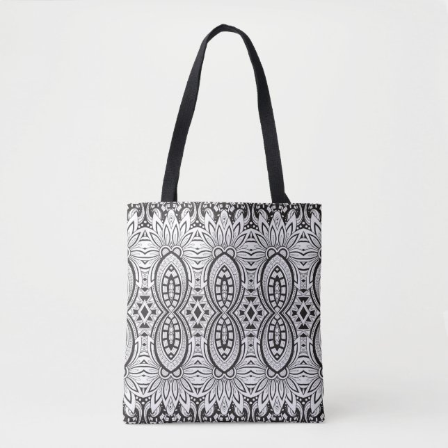 Bolsa Tote Desenho tribal inspirado 2 (Frente)
