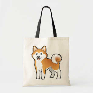 Bolsa Tote Desenhos animados Akita Inu/Shiba Inu
