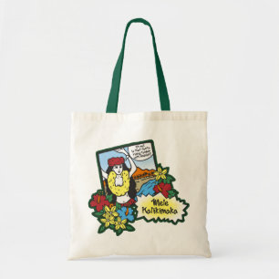 Bolsa Tote Desenhos animados havaianos do Xmas de Mele