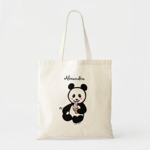 Bolsa Tote Desenhos animados personalizados do sorvete da