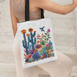 Bolsa Tote Desert Blooms Blossom Oasis