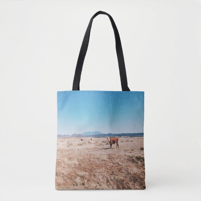 Bolsa Tote Desert Cow (Frente)