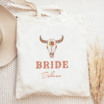 Bolsa Tote Desert Cowgirl Last Rodeo Bride<br><div class="desc">Uma design de vaqueira divertida com cores castanhas e beges</div>