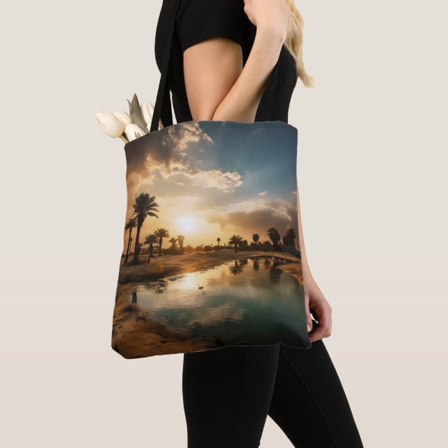 Bolsa Tote Desert Oasis (Close Up)