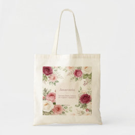 Bolsa Tote Desert Rose Collection — Vintage Floral 