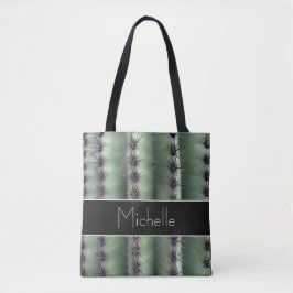 Bolsa Tote Desert Southwest Custom Cactus Na moda