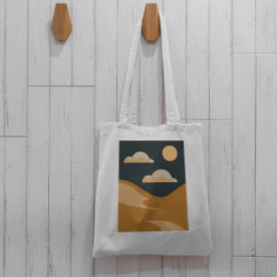 Bolsa Tote Deserto de abstrato