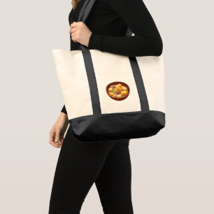 Bolsa Tote Deserto de Batata Doce e Bola de Taro