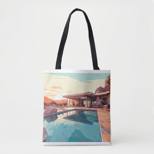 BOLSA TOTE DESERTO VIVENDO #3 (Frente)