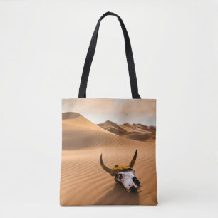 Bolsa Tote Desertos Dunas De Areia De Vaca