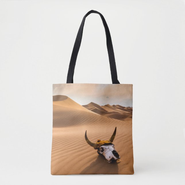 Bolsa Tote Desertos | Dunas De Areia De Vaca (Frente)