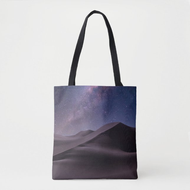 Bolsa Tote Desertos | Via Látea Starry Sky Sand Dune Dubai (Frente)