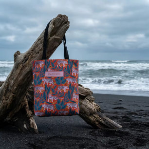 Bolsa Tote Desfile do Florescer do Tigre