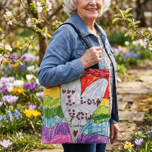 Bolsa Tote Design a Saco de Toque Personalizado com Trabalho  (Criador carregado)