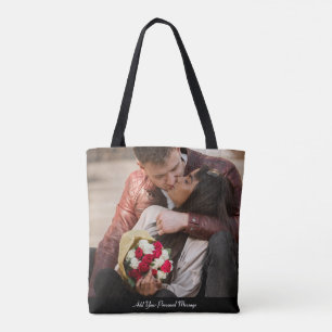 Bolsa Tote Design a sua própria foto