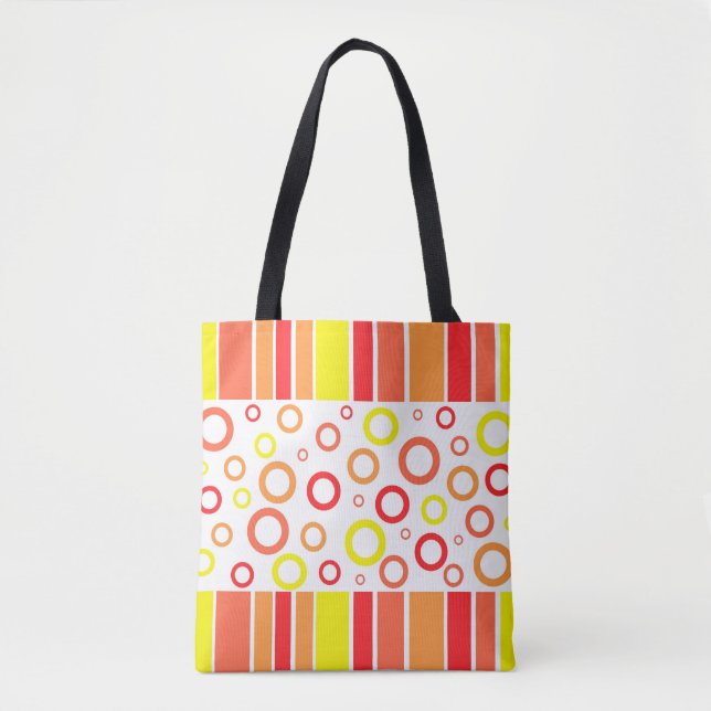 Bolsa Tote Design abstrato (Frente)