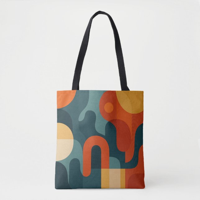 Bolsa Tote Design abstrato (Frente)