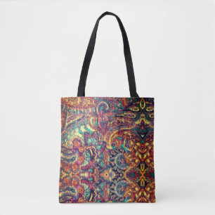 Bolsa Tote Design abstrato artístico intuitivo