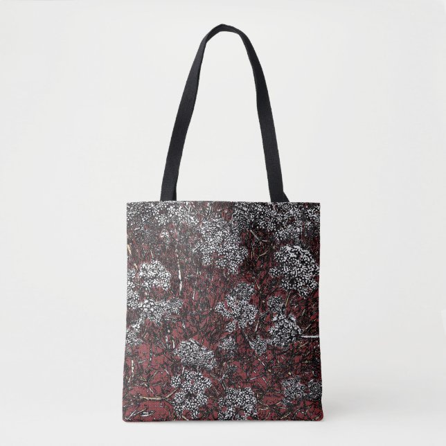 Bolsa Tote design abstrato de samphire (Frente)