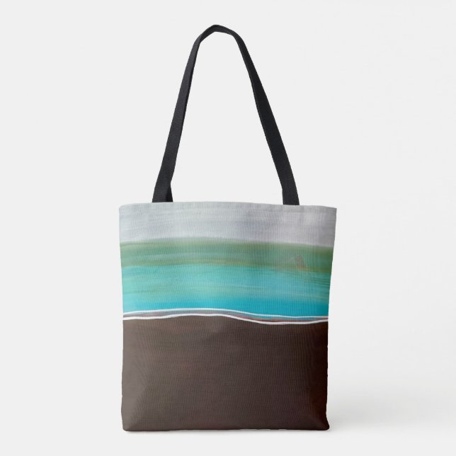 Bolsa Tote Design abstrato divertido Saco de ferramentas (Verso)