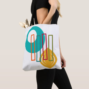 Bolsa Tote Design abstrato do MCM