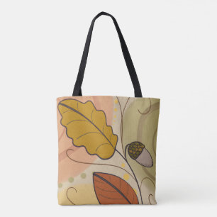 Bolsa Tote Design abstrato estético Outono