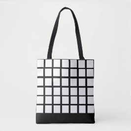 Bolsa Tote Design branco quadrado