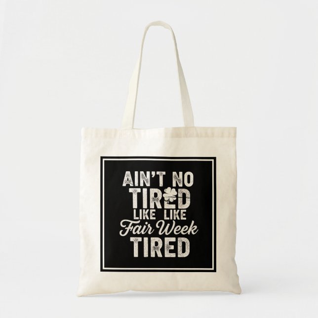 Bolsa Tote Design Cansado Mas Feliz  (Frente)