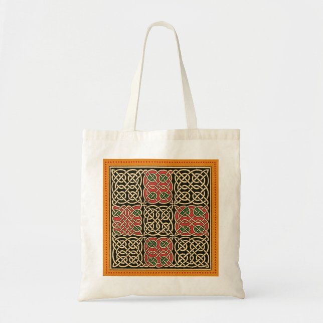 Bolsa Tote Design Celtic Spiral - Saco (Frente)