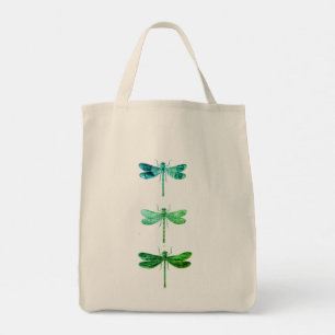 Bolsa Tote design colorido de libélula