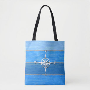 Bolsa Tote Design com tema náutico