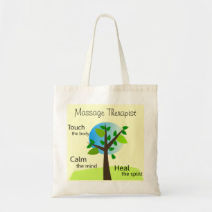 Bolsa Tote Design da árvore das sacolas do terapeuta da
