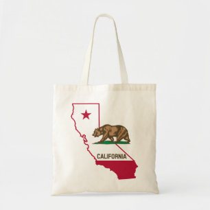 Bolsa Tote Design da bandeira da Califórnia