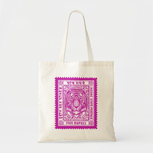 Bolsa Tote Design da Índia, Sher Tiger (Frente)