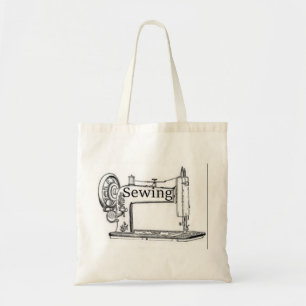 Bolsa Tote Design da máquina de costura