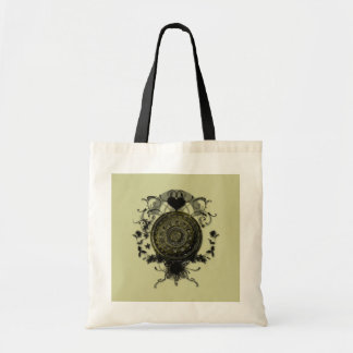Bolsa Tote Design da roda denteada do punk do vapor