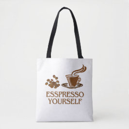 Bolsa Tote Design da Taça Espresso Yourself