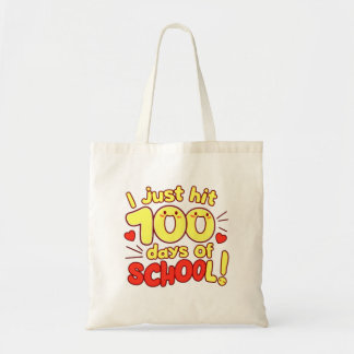 Bolsa Tote design de 100 Dias de Estilo Kawaii Escolar