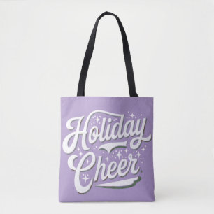 Bolsa Tote Design de arte digital de Natal Cheer