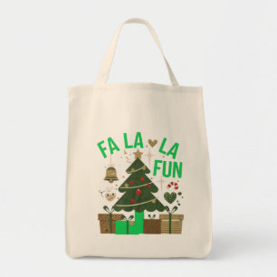 Bolsa Tote Design de Arte Digital Fa La Fun