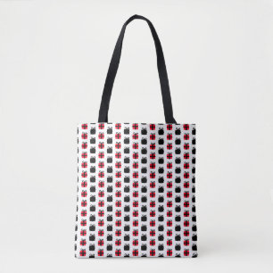 Bolsa Tote design de caixa de presente sacola de compras