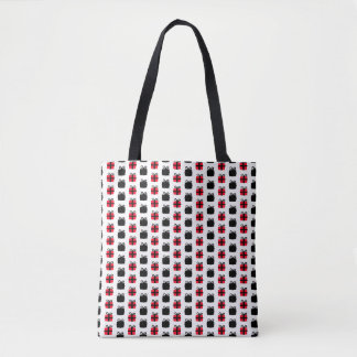 Bolsa Tote design de caixa de presente sacola de compras