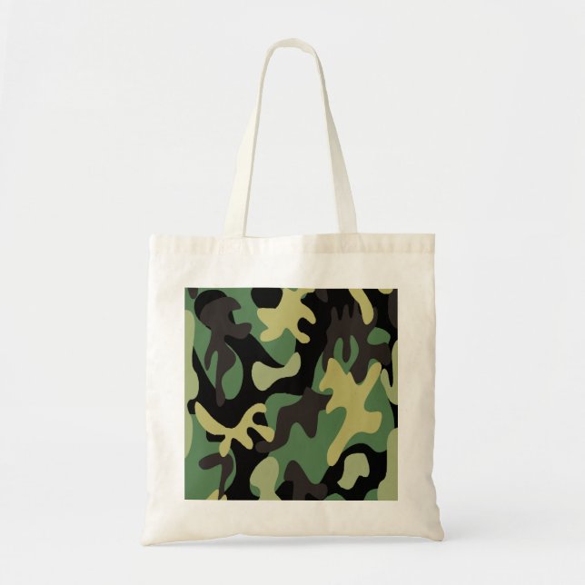 Bolsa Tote design de camo (Frente)