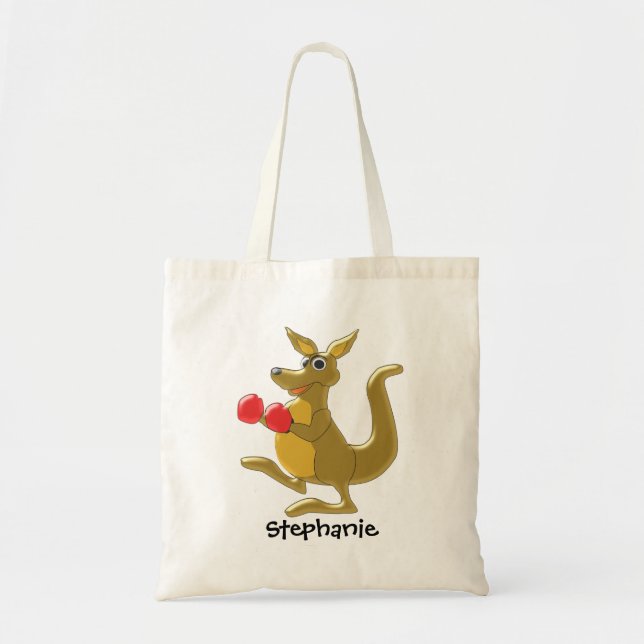 Bolsa Tote Design de Canguru (Frente)