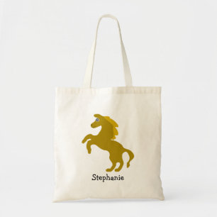 Bolsa Tote Design de Cavalo Empinado Personalizado