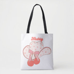 Bolsa Tote Design de Chapéu de Cowboy Nashty Humor Ocidenta