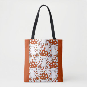 Bolsa Tote Design de cogumelos modernos