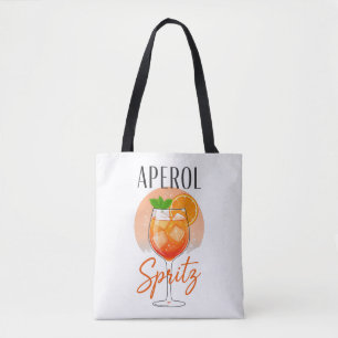 Bolsa Tote Design de Coquetel Aperol Spritz