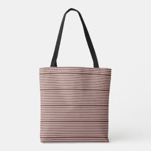 Bolsa Tote Design de cores naturais castanho e rosa pálido